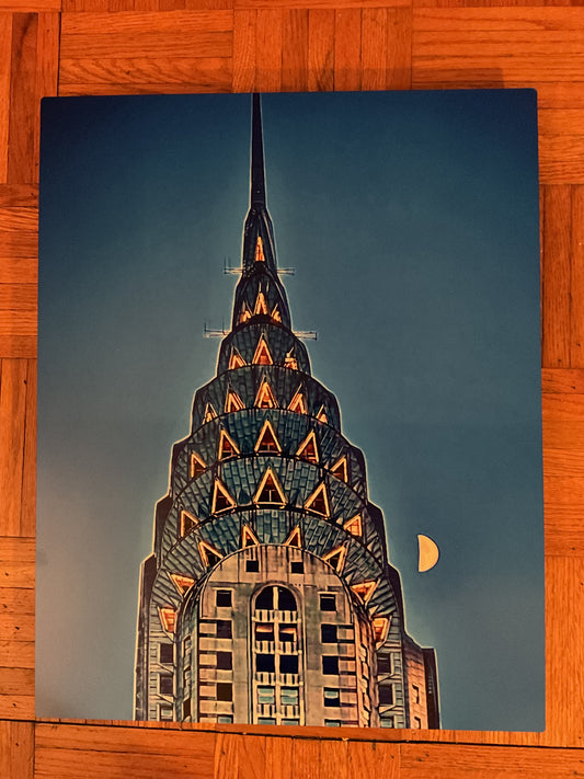 Chrysler Building by Moonlight